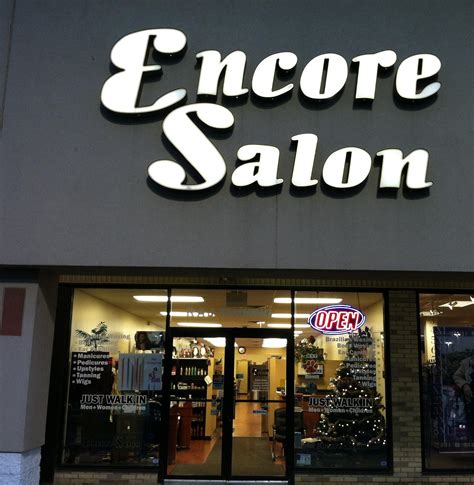 Encore salon - Visit Us. 5870 W. Thunderbird Road, Suite A1 Glendale AZ 85306. Hours Monday–Friday 9am–7pm . Saturday 9am - 5pm . Phone (602) 866-3400